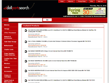 Tablet Screenshot of dellpartssearch.com